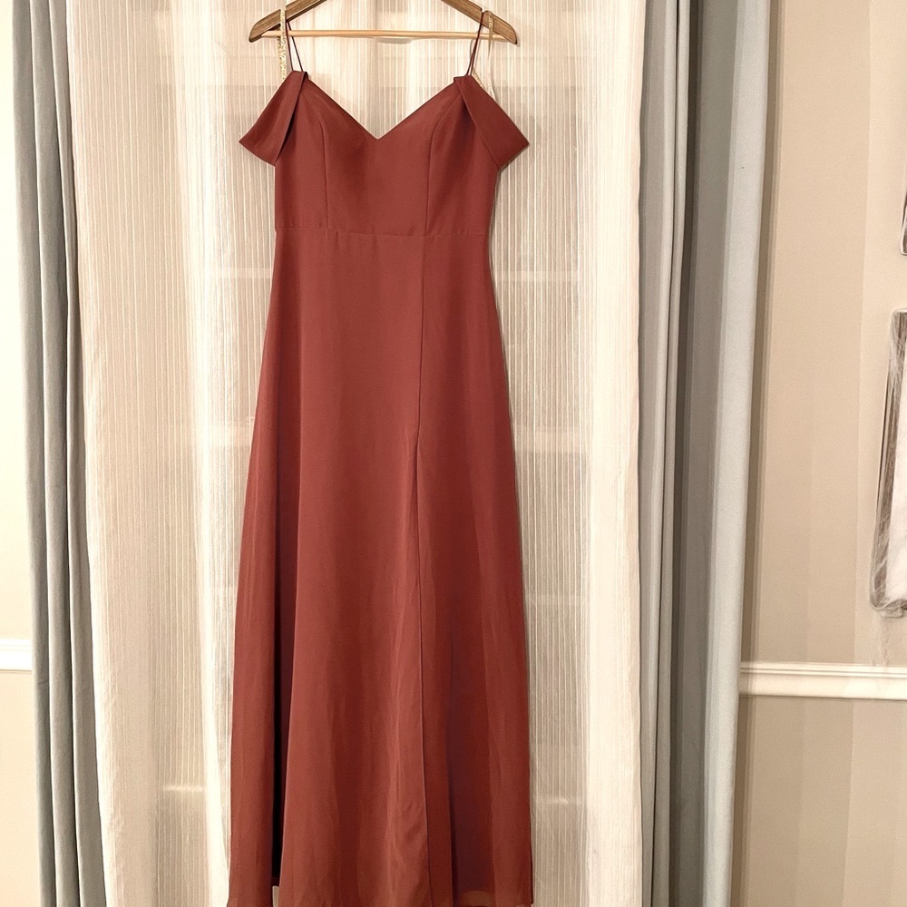 Jenny Yoo Bridemaid Dress- Priya Cinnamon Rose